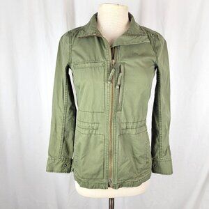 MADEWELL Fleet Utility Button Up Jacket Desert Olive Green -‎ Sz XS